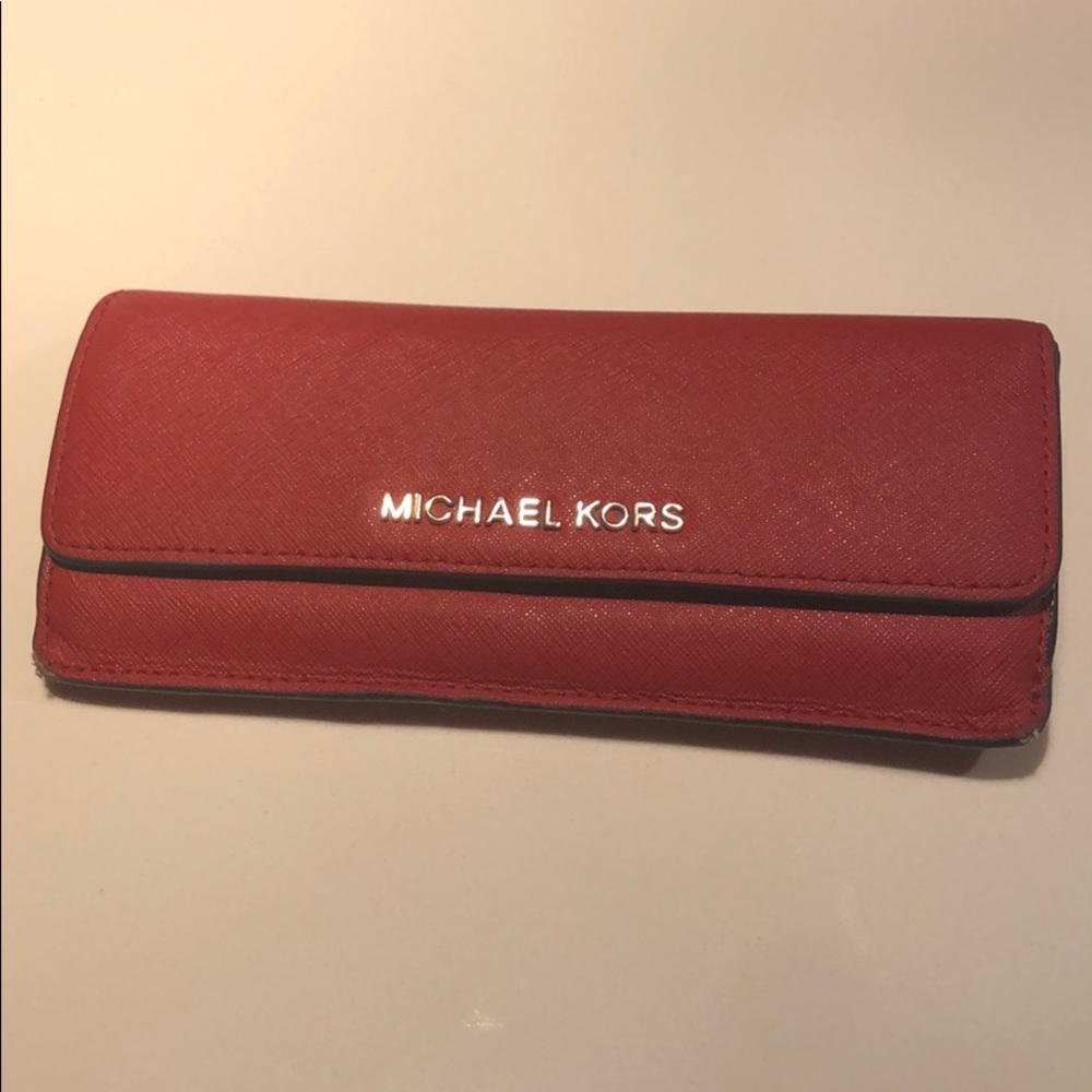 Michael Kors Red Wallet